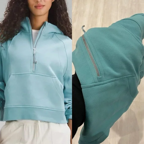 LULULEMON Scuba Oversized Half Zip Hoodie - Picture 4 of 4